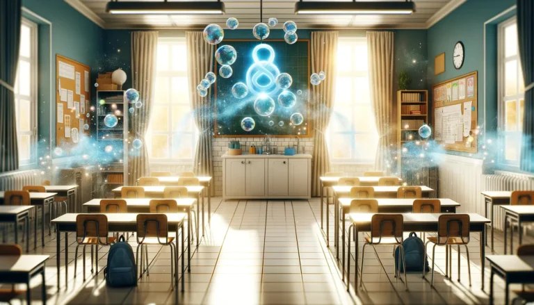 School dezinfected ozone