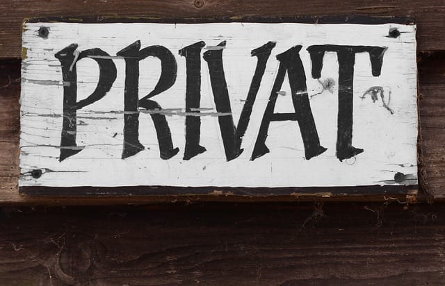 Jak zachovat soukromí